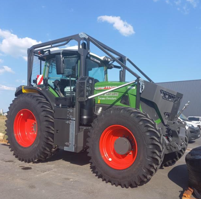Blindage-forestier-fendt Protection latérale Fendt 900