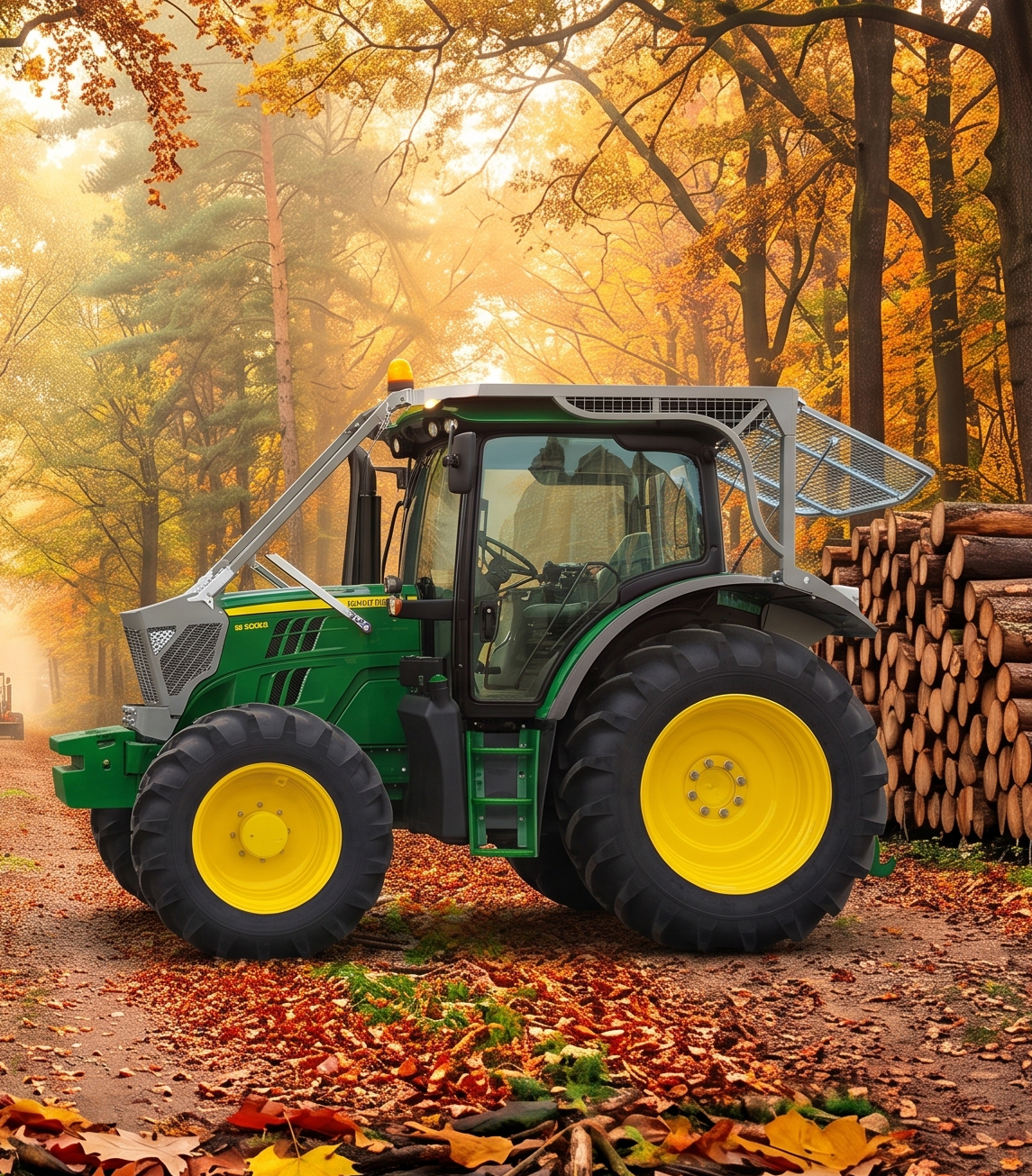 blindage forestier John deere