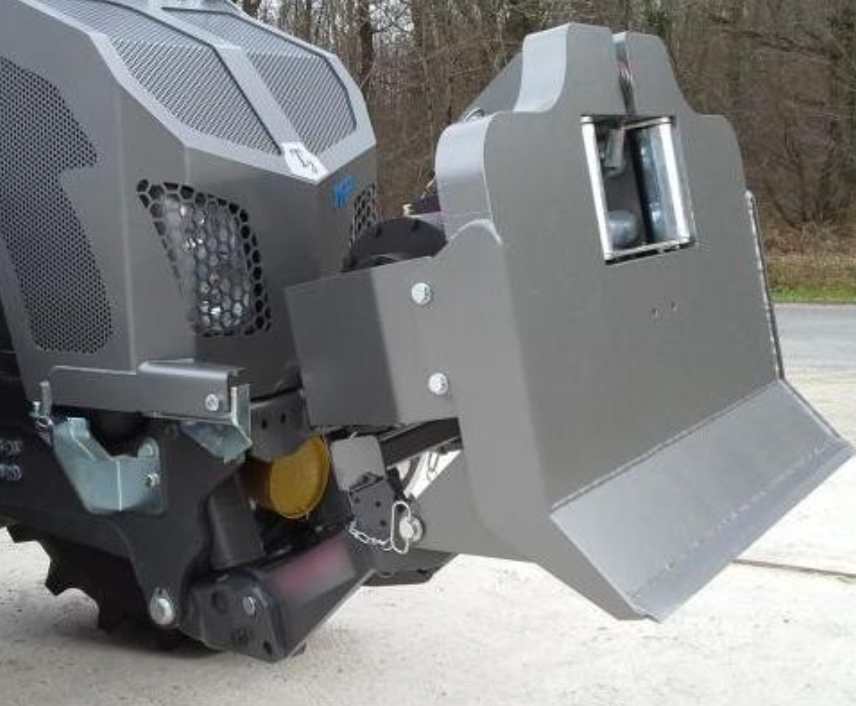 Treuil de halage avec tablier