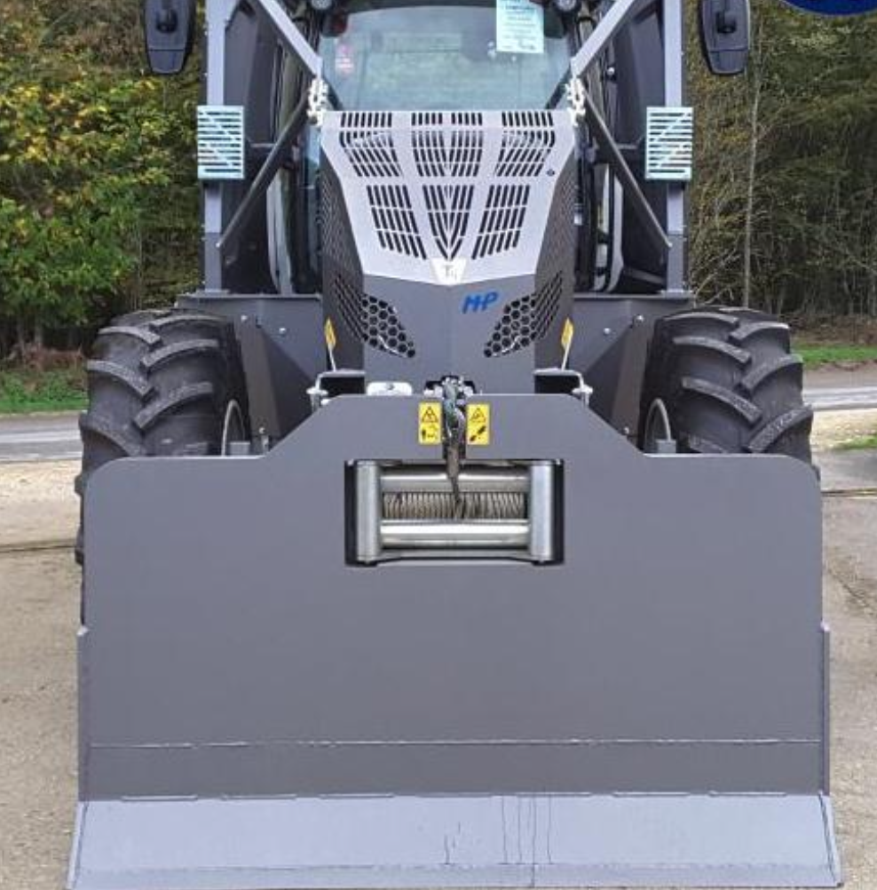Treuil de halage avec tablier 10t