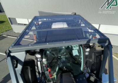 Toit polycarbonate