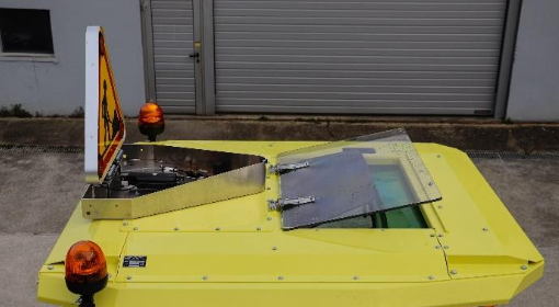 Ouverture de toit Toit aménagé voirie John Deere